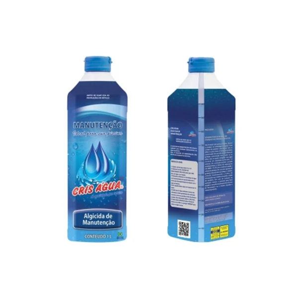 Algicida Manutenção Piscina Cris Água Previne Água Verde 1 L
