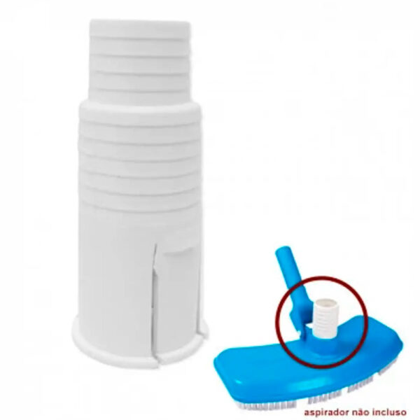 Adaptador Bocal Aspiração Para Skimmer Coadeira Piscina Veico