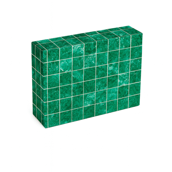 Vinil para Piscina Migale Goanna Green espessura 0,70 mm Pastilha 10 x 10 cm