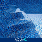 Vinil para Piscina Cipavinil Pastilha de Vidro Espessura 0,80 mm Pastilha 7,0 x 7,0 cm - Imagem 4