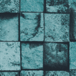 Vinil para Piscina Migale Rock Green Espessura 0,60 mm Pastilha 7,0 x 7,0 cm - Imagem 2