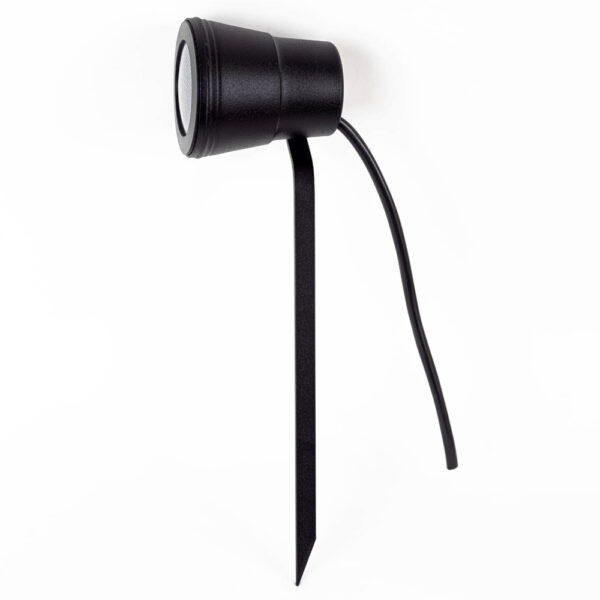 Espeto Jardim Luminária Com LED E Troca Cor Da Lente