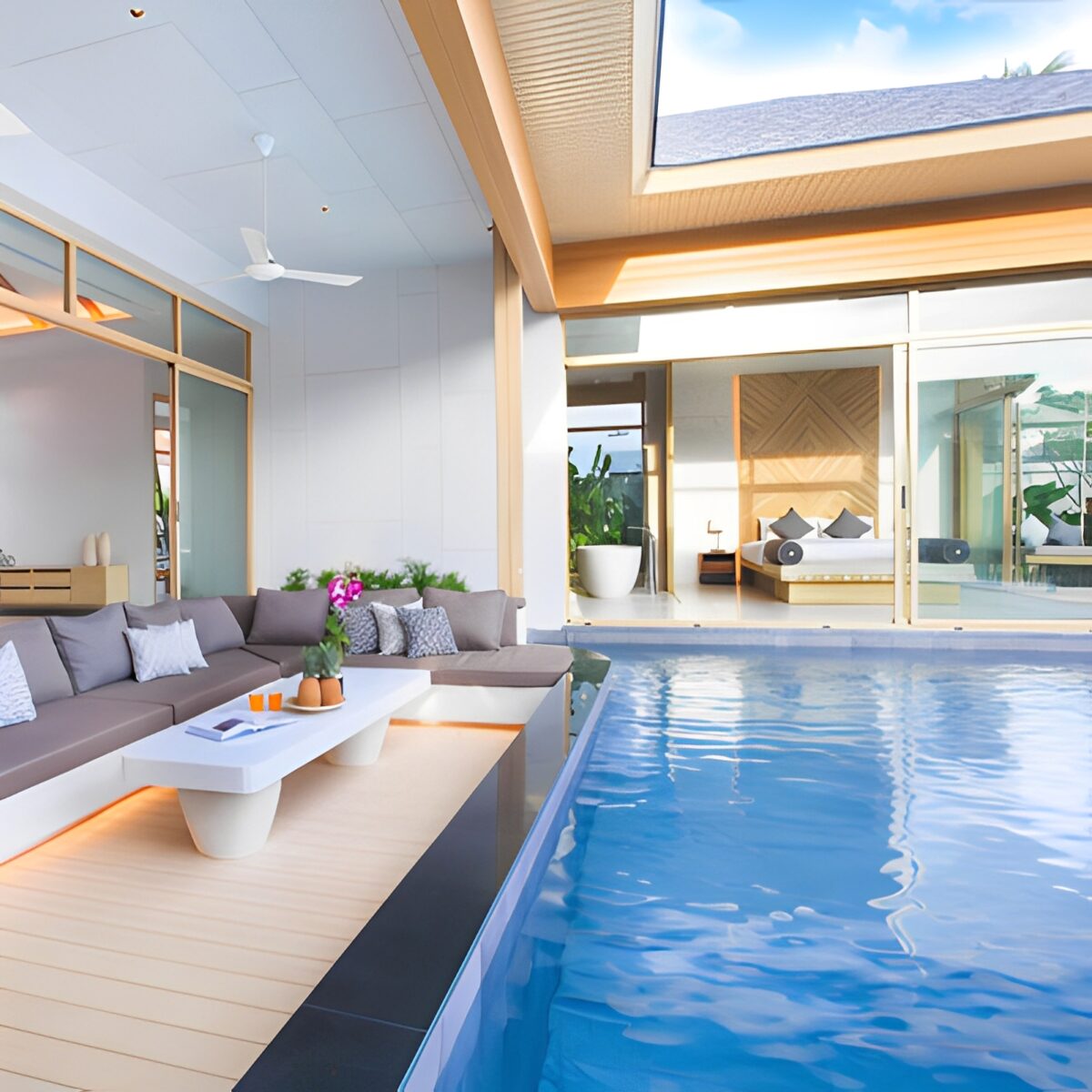 Vinil para Piscina Cipavinil Home Nassau Espessura 0,6 mm Pastilha 10 x 10 cm - Imagem 3