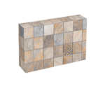 Vinil para Piscina Acqualiner Travertino Espessura 0,6 mm Pastilha 10 x 10 cm