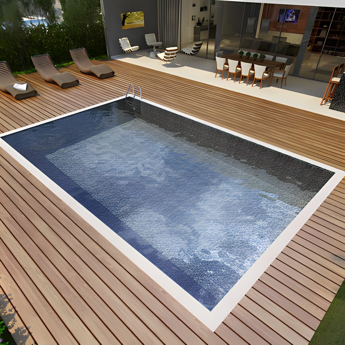 Vinil para Piscina Cipavinil Home Nassau Espessura 0,6 mm Pastilha 10 x 10 cm - Imagem 4