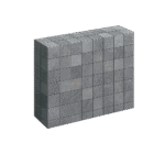 Vinil para Piscina Acqualiner Travertino Gris Espessura 0,6 mm Pastilha 10 x 10 cm