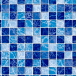 Vinil para Piscina Acqualiner Punta Cana Espessura 0,6 mm Pastilha 5 x 5 cm - Imagem 2