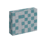 Vinil para Piscina Acqualiner Porto Vecchio Verde Espessura 0,6 mm Pastilha 10 x 10 cm